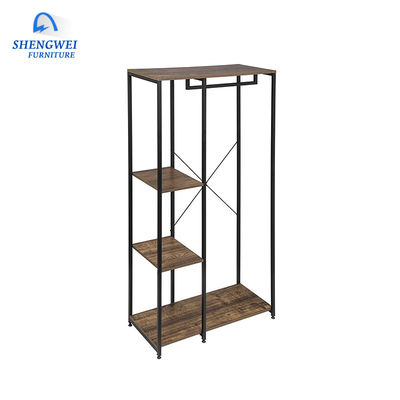 Nhiều kết hợp tủ quần áo bằng thép Tủ quần áo Tủ kệ kim loại
