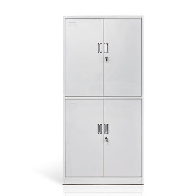 Chiều cao đầy đủ Hai tầng Bốn cửa Tủ văn phòng bằng thép