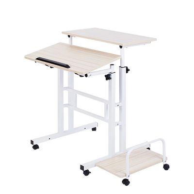 Máy chủ Máy tính gia đình Bàn học kim loại W60cm với chiều cao có thể điều chỉnh