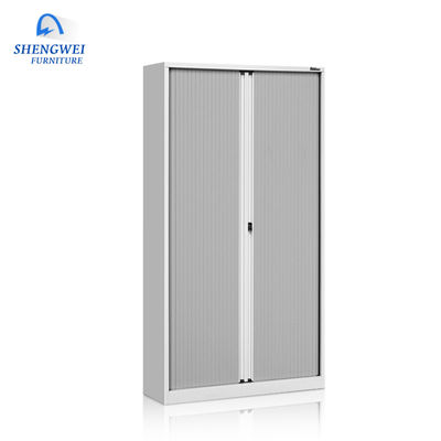 Cửa tủ kim loại Tambour với cửa cuốn nhựa