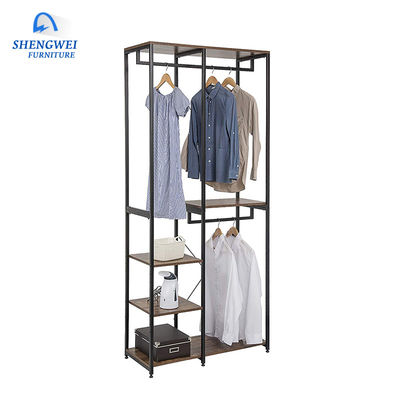 Nhiều kết hợp tủ quần áo bằng thép Tủ quần áo Tủ kệ kim loại