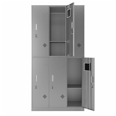 Tủ đựng quần áo có khóa 6 cửa Tủ thép không gỉ cho phòng thay đồ