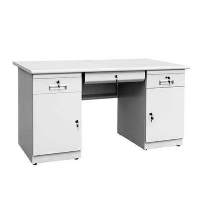 Tủ khóa cửa và 3 ngăn kéo Bàn văn phòng kết hợp kim loại miễn phí