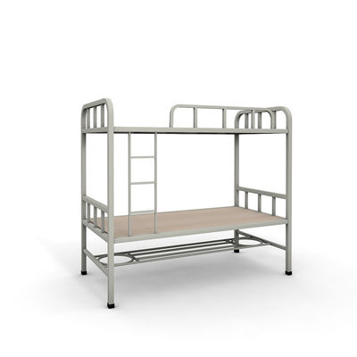 Trường học Kích thước người lớn Màu xám Chiều cao 1800mm Giường tầng thép cho học sinh