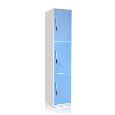 Cạnh hẹp dễ dàng lắp ráp dễ dàng chống thấm nước nhiều cửa tủ lưu trữ kim loại