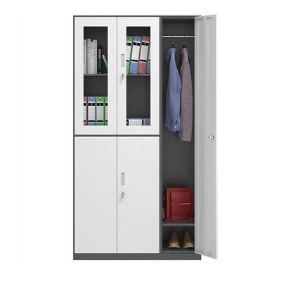 Thiết kế hẹp cạnh 5 cửa Tủ lưu trữ kim loại Tủ quần áo và tập tin