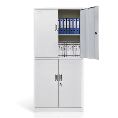 Chiều cao đầy đủ Hai tầng Bốn cửa Tủ văn phòng bằng thép