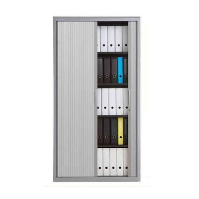 Cửa tủ kim loại Tambour với cửa cuốn nhựa