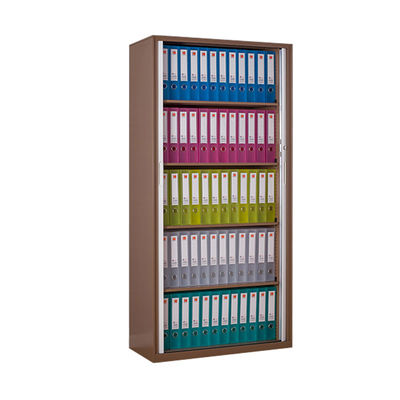 Cửa tủ kim loại Tambour với cửa cuốn nhựa