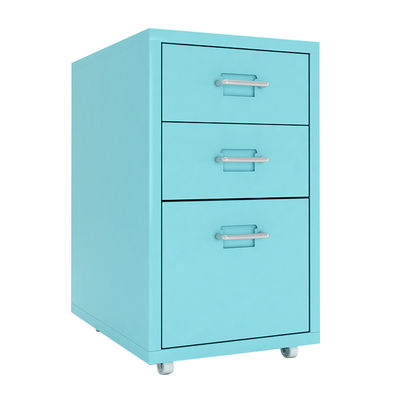 Ba ngăn kéo Bộ ngăn kéo di động H485mm HELMER trên bánh xe