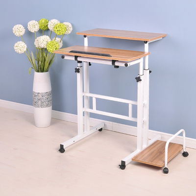 Máy chủ Máy tính gia đình Bàn học kim loại W60cm với chiều cao có thể điều chỉnh