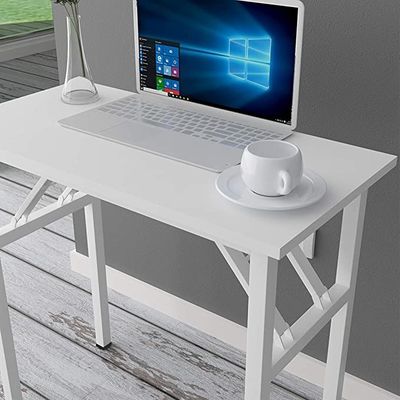 Bàn máy tính nhỏ Bàn gấp Không lắp ráp Bàn viết nhỏ chắc chắn Bàn gấp