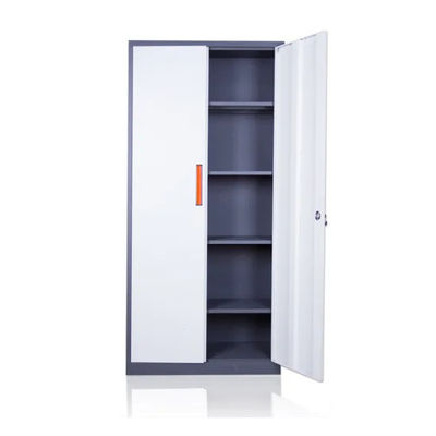 2 cửa xoay 4 giá có thể điều chỉnh Tủ lưu trữ kim loại cho văn phòng