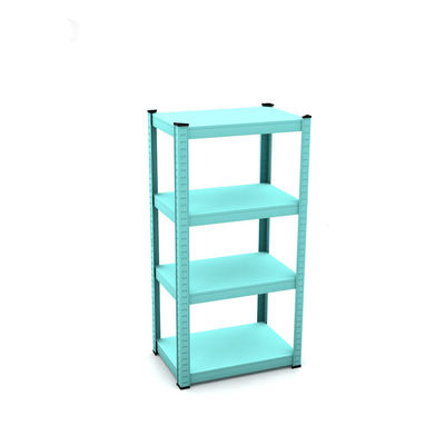 Sharehouse 4 Kệ Giá đỡ bằng thép nhẹ Giá đỡ màu xanh Bộ tổ chức lưu trữ