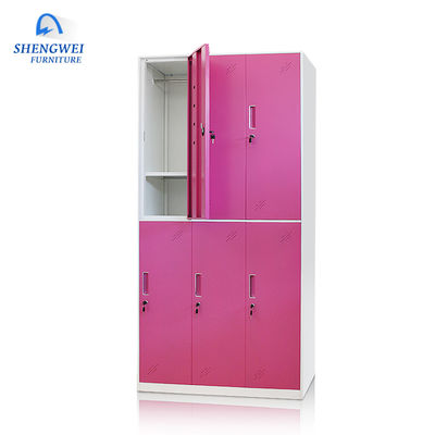 Phòng tập thể dục tại nhà Kho chứa bằng thép và Tủ đựng quần áo bằng kim loại nhiều cửa có thể khóa được