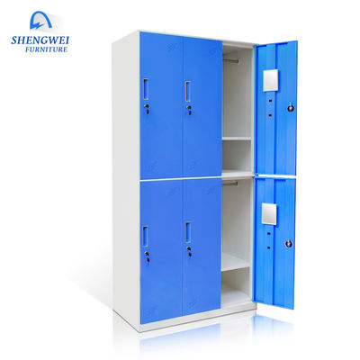 Phòng tập thể dục tại nhà Kho chứa bằng thép và Tủ đựng quần áo bằng kim loại nhiều cửa có thể khóa được