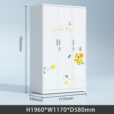 Bức tranh đẹp hiện đại Tủ đựng đồ bằng kim loại Tủ đựng quần áo Tủ đựng quần áo