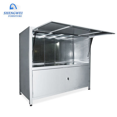 Bãi đậu xe màu vàng Xe ô tô Nắp đậy nắp thùng đựng dụng cụ Tủ đựng đồ nghề