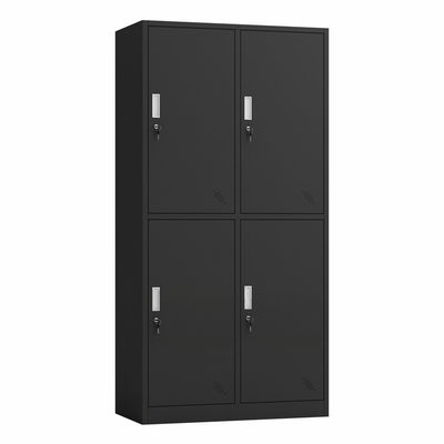 Văn phòng 4 cửa lưu trữ tủ khóa tủ kim loại có thể khóa với chìa khóa
