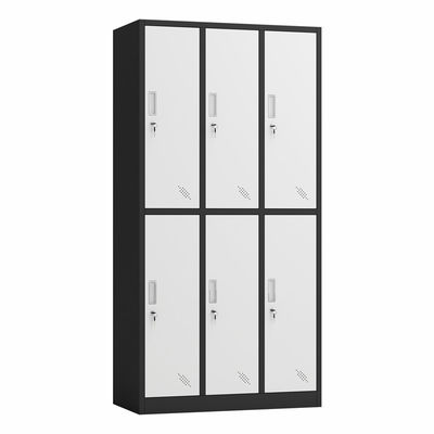Tủ sắt sàn 6 cửa Tủ đựng đồ nhiều cửa với 6 ngăn